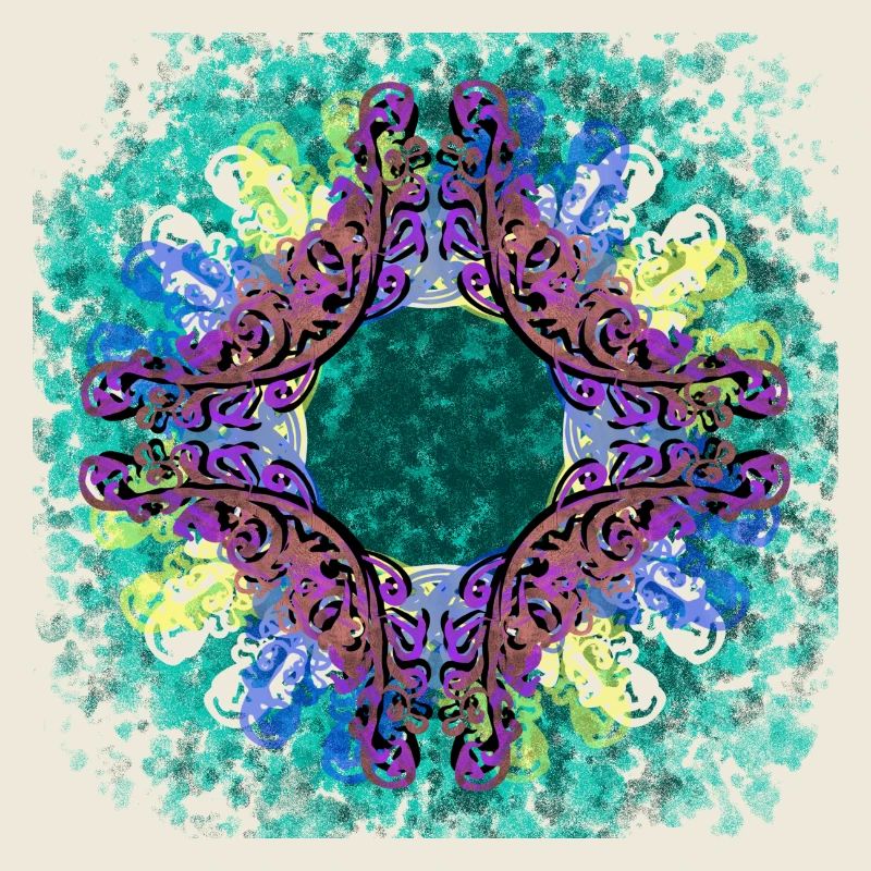 Modernes Mandala 1