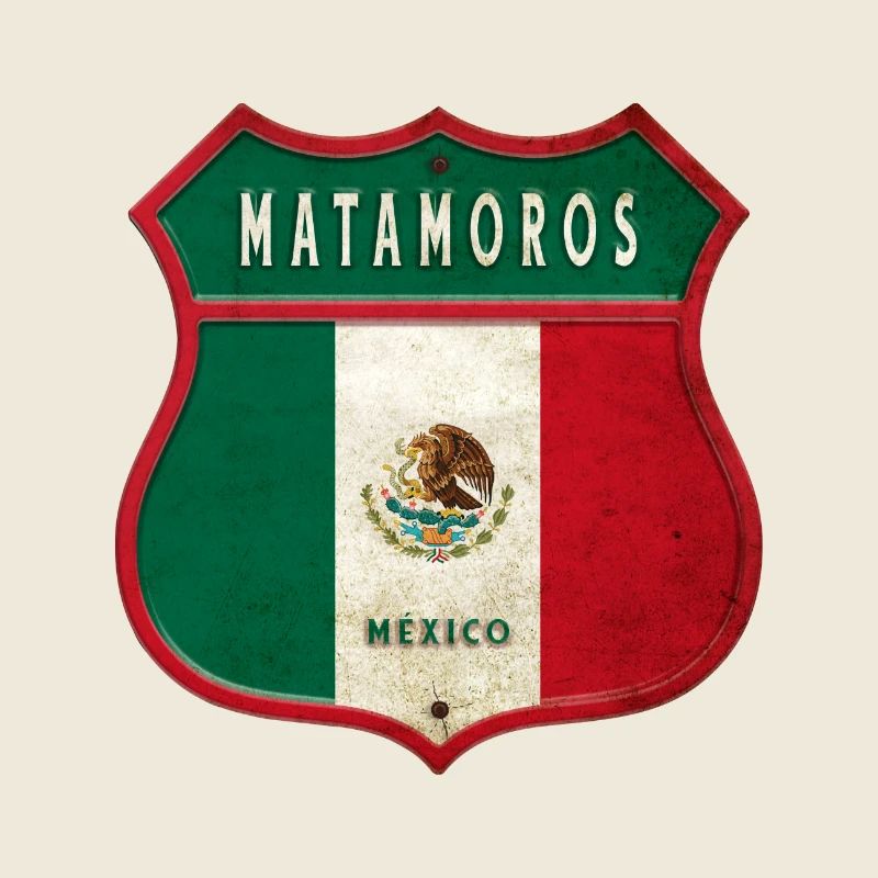 Matamoros Mexiko Wappen Design