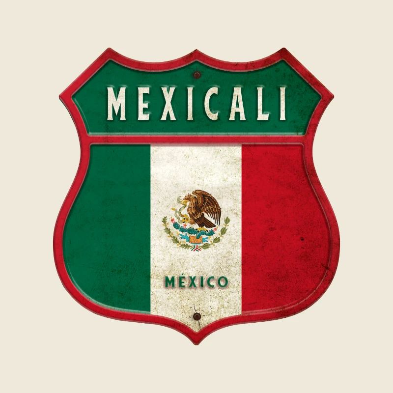 Mexicali Mexiko Wappen Design