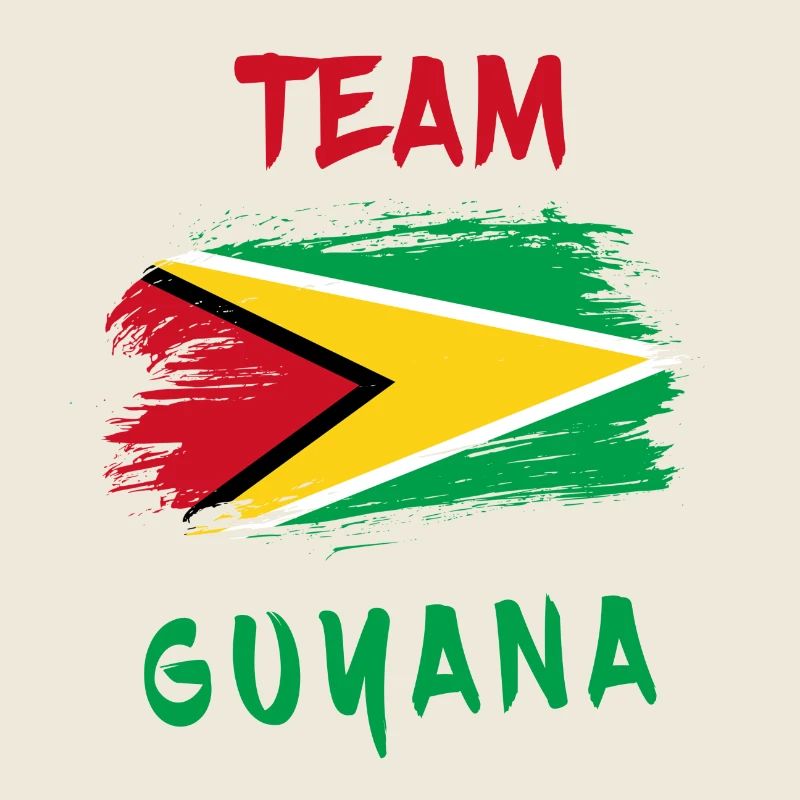 Drapeaux de l'équipe Guyane