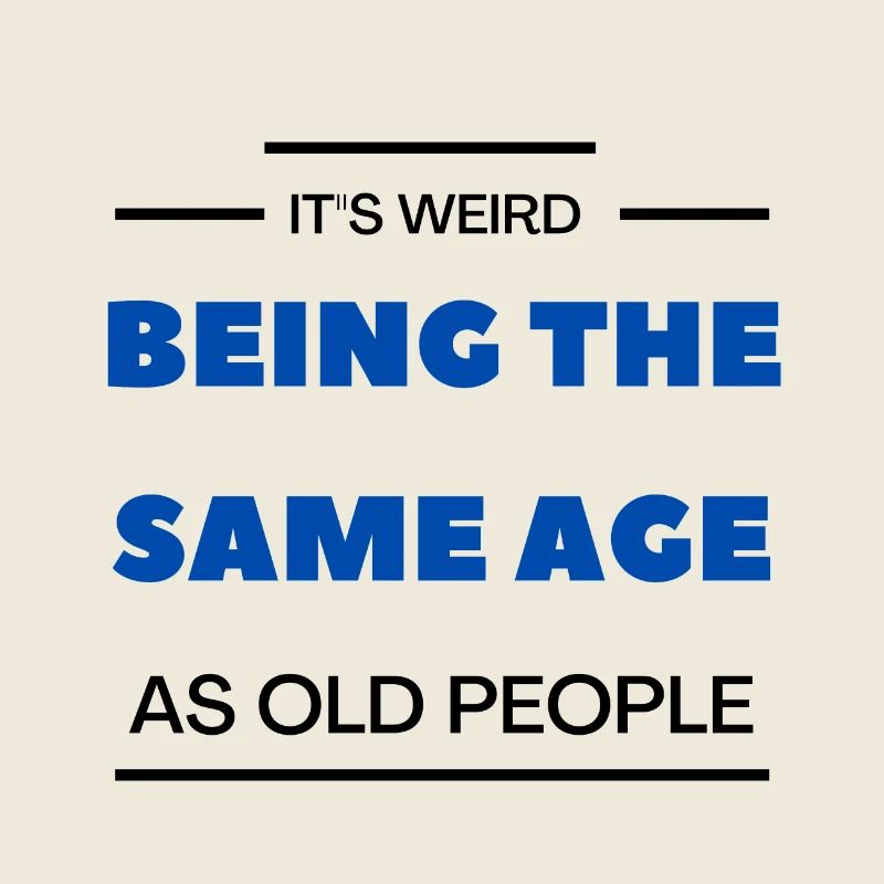 Being the Same Age Bold Quote