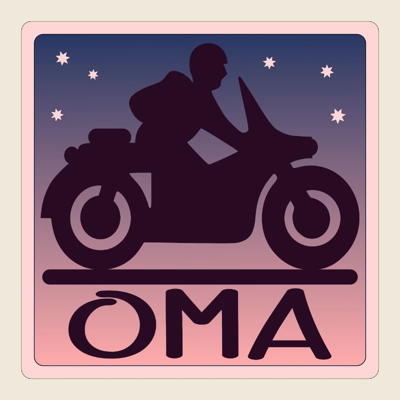 MOTORRAD OMA - GROßMAMA