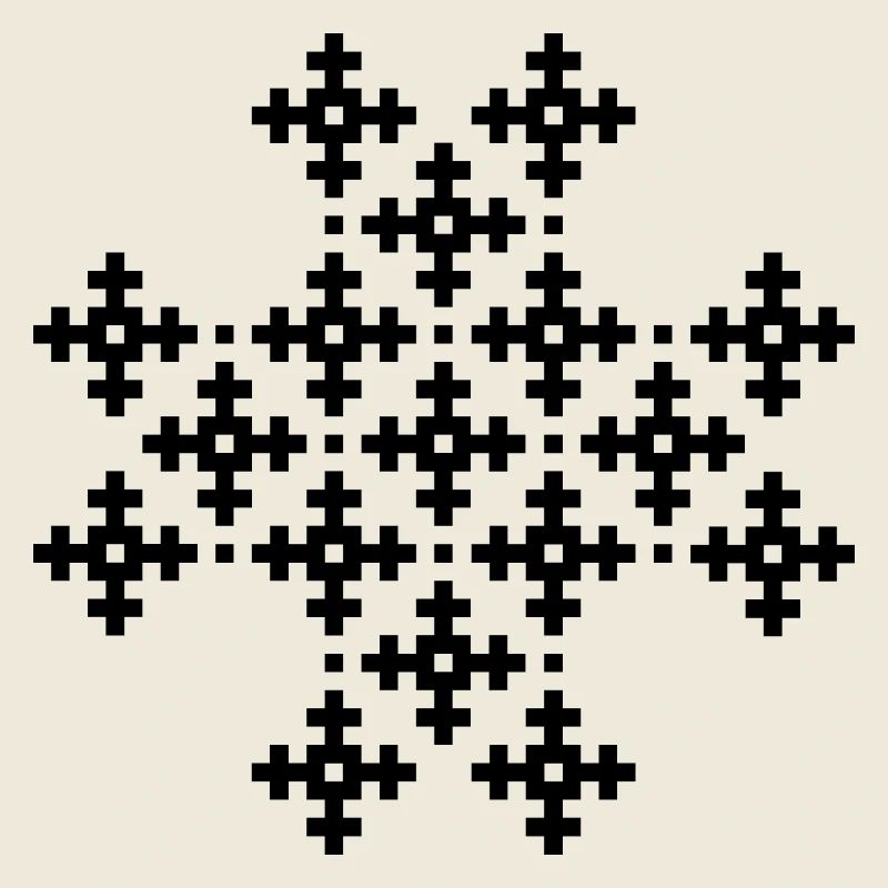 Icône de Noël Icône du logo graphique pixel