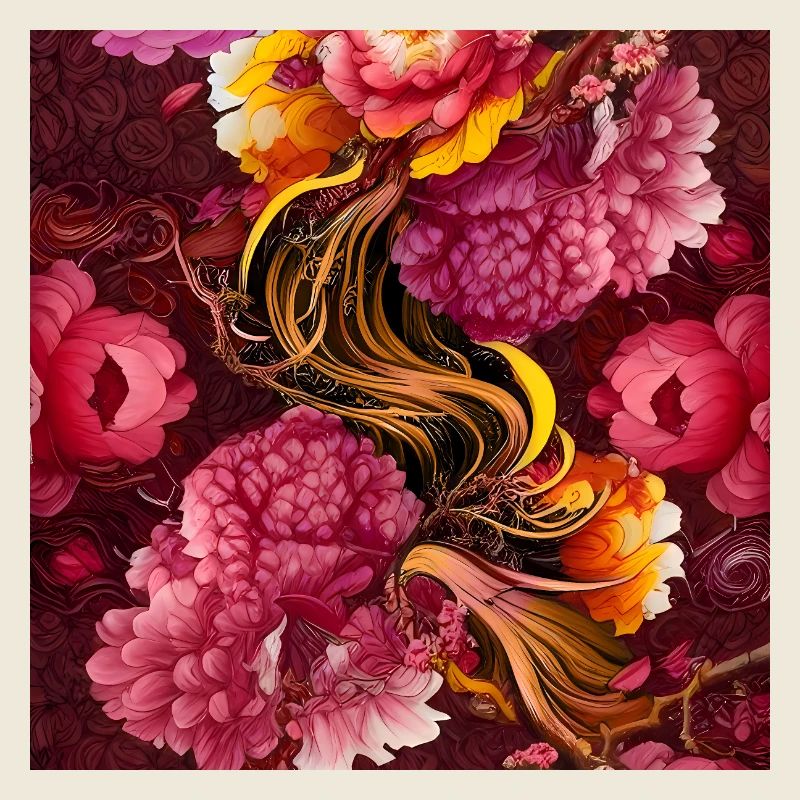 Merveilleux design floral élégant