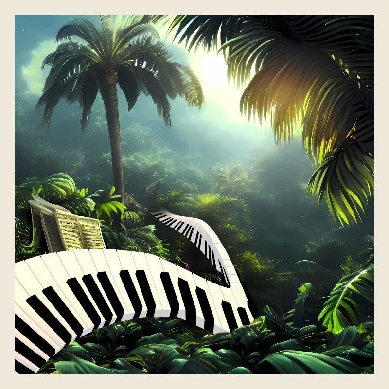 Piano dans la jungle