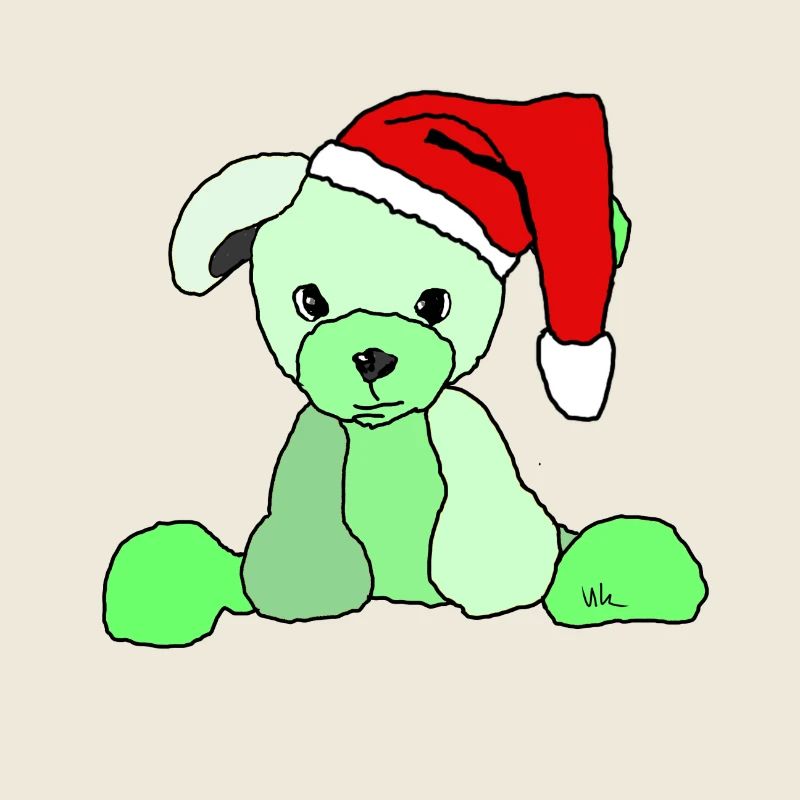 Weihnachtshund Chien de Noël