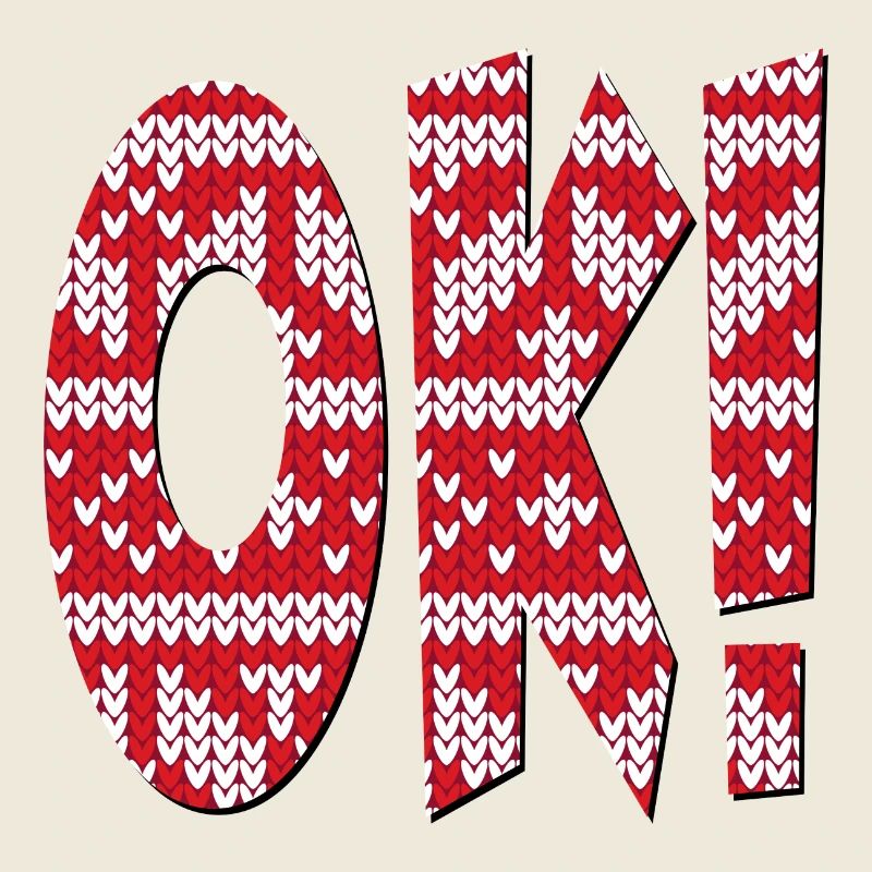 KNITTING PATTERNS OK - APPROVAL SAYINGS