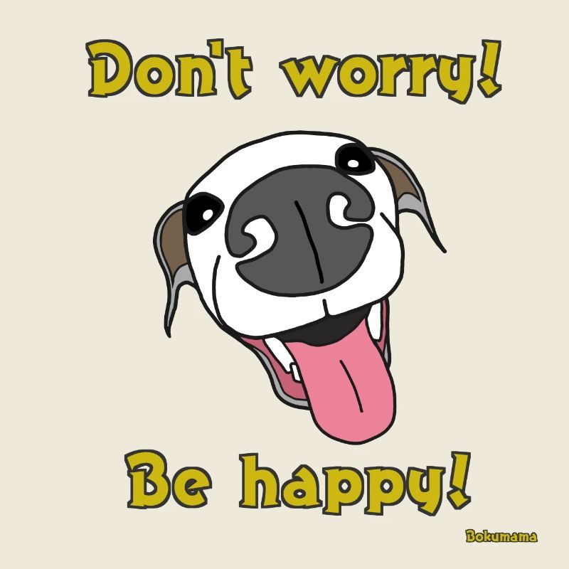 Don't worry. Be happy! a ilalian greyhound dog