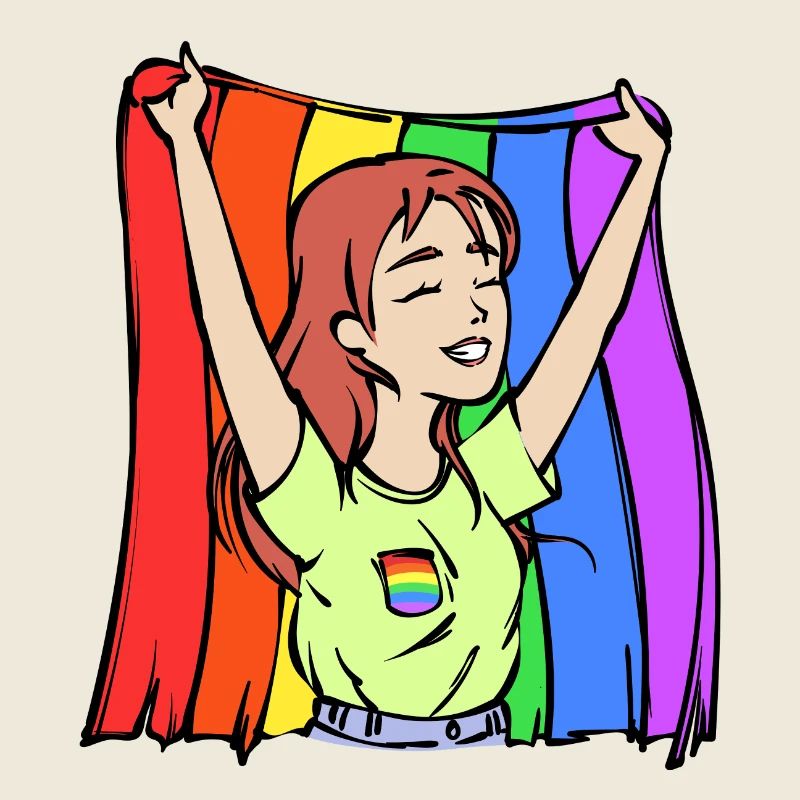 Egalité Lgbt Drapeau Arc-en-ciel Homo