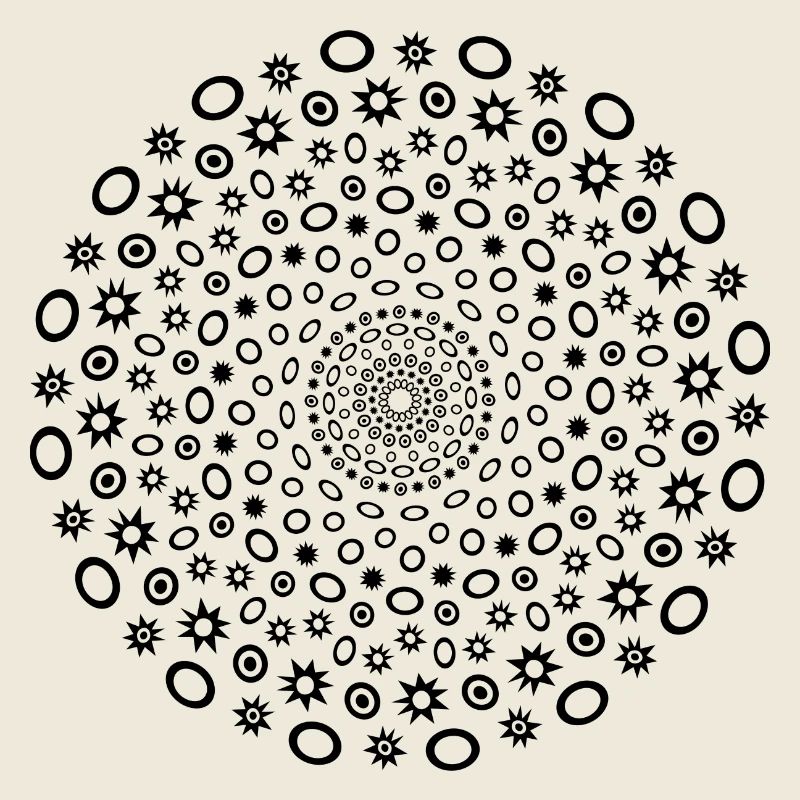 Cercles et étoiles