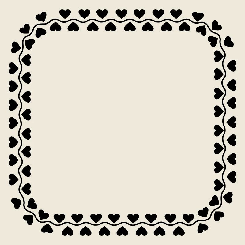 Frame heart logo