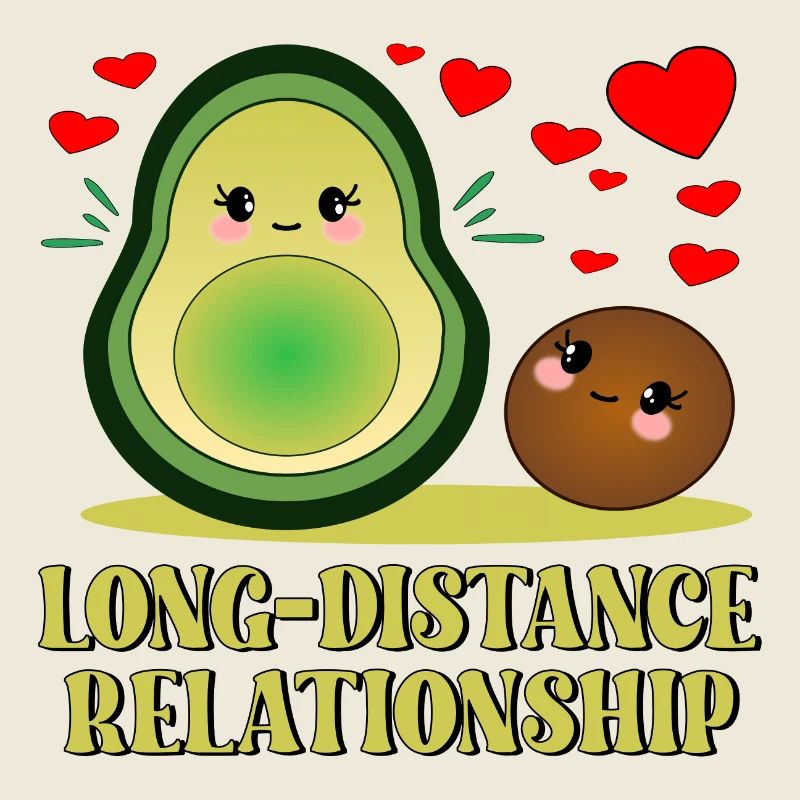 Fernbeziehung - Avocado FUNNY