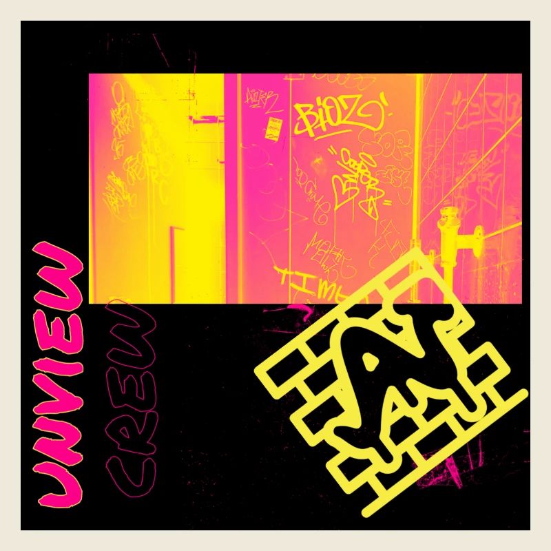 Urban Graffiti Neon Design