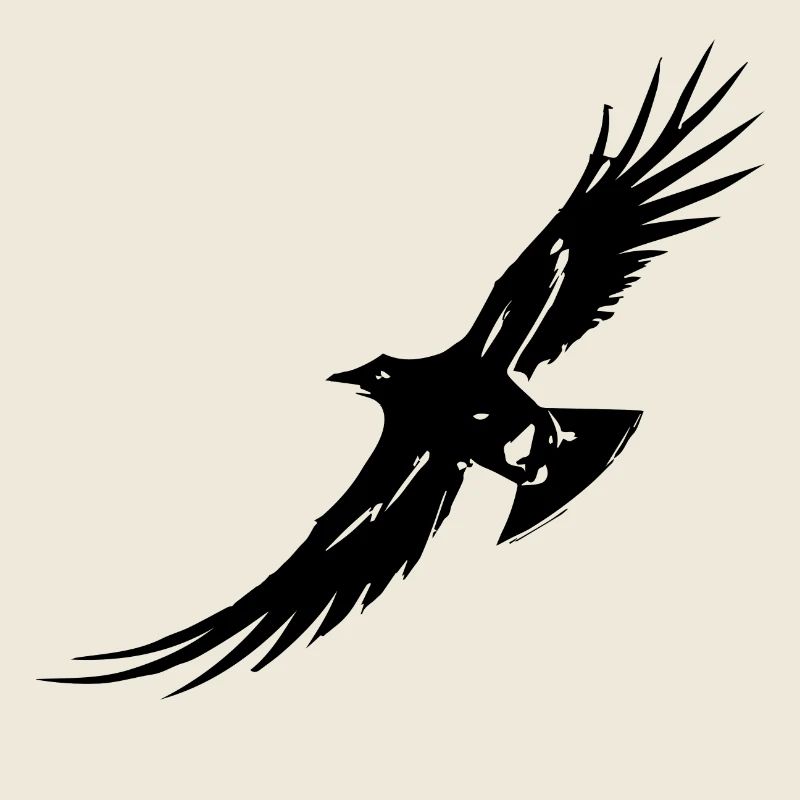 Raven - Flying Raven