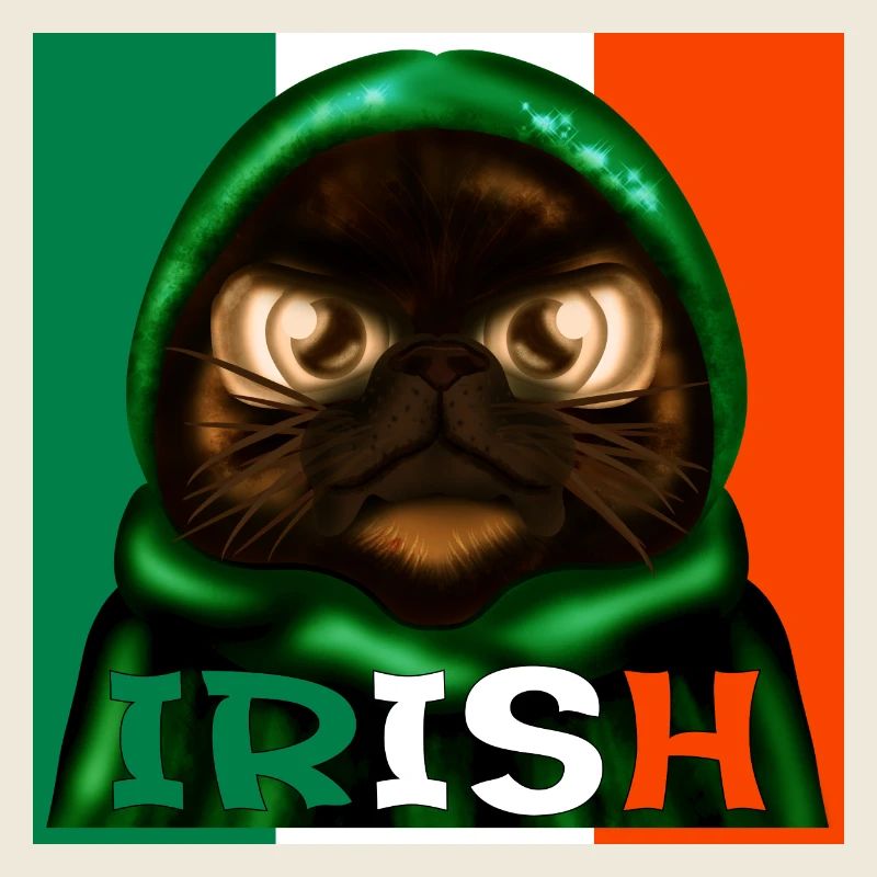 IRLANDE DU CHAT IRLANDAIS