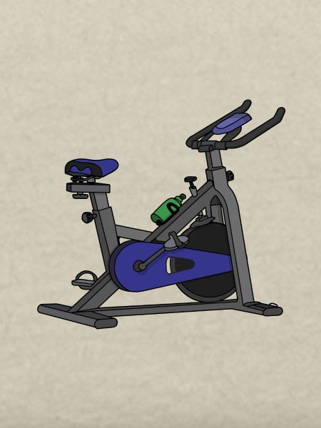 Vélo Blue Spin