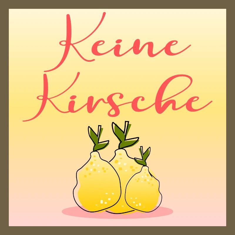 Früchte Zitronen - Kirsche