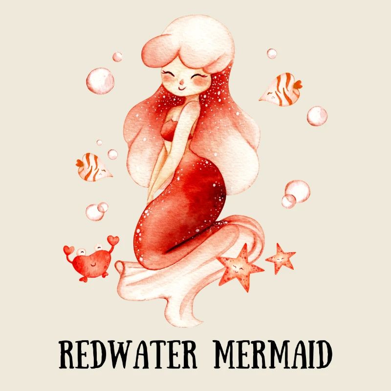 Red-Water Mermaid