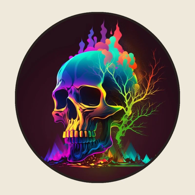 Glowing Skull