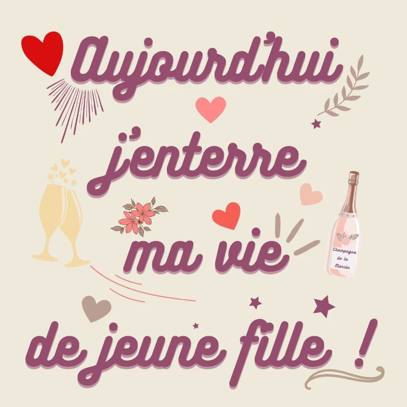 EVJF future mariée. Enterrement vie célibataire