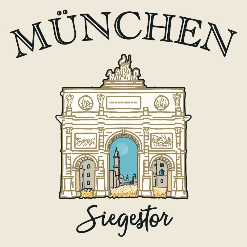 Siegestor München, Friedensmahnmal