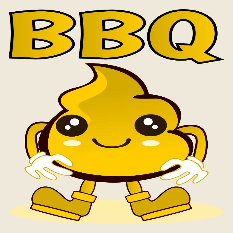 BARBECUE KAWAII - SAUCE MOUTARDE BARBECUE - DESSIN ANIMÉ