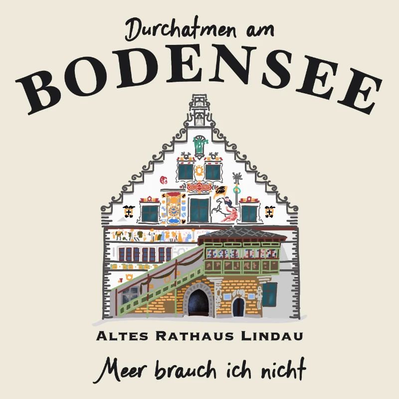Bodensee, Lindau kultiges Altes Rathaus