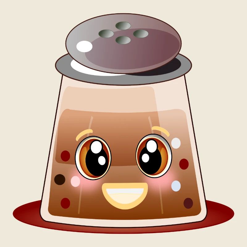 Kawaii Pfeffer - Pfefferkörner - Pfefferstreuer