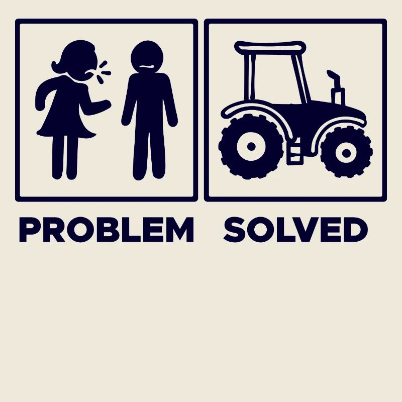 Traktor Statement Landwirt Nutzfahrzeug Biobauer