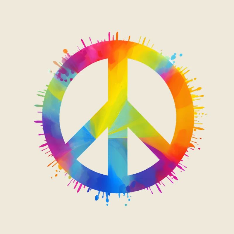 Regenbogen Peace