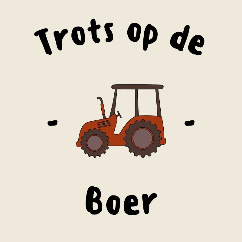 Trots op de boer