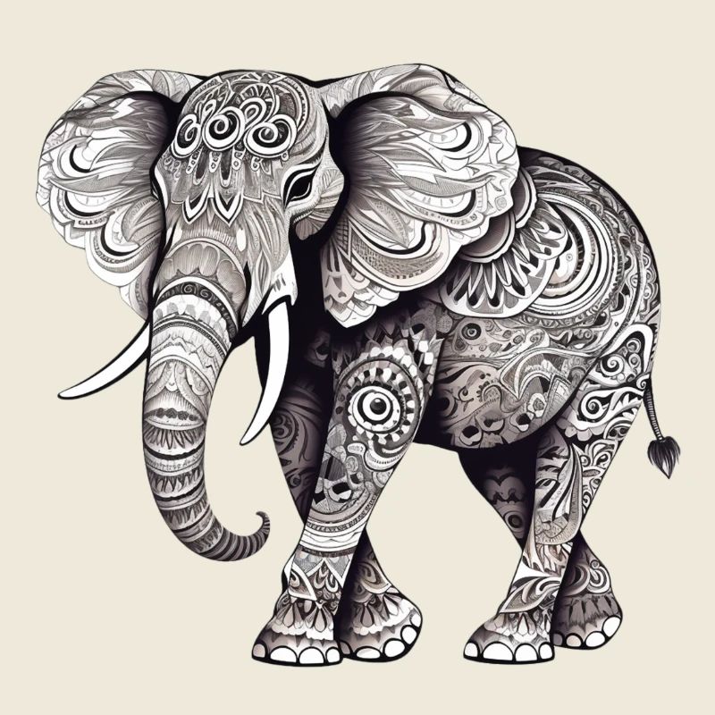 Éléphant d’ornement