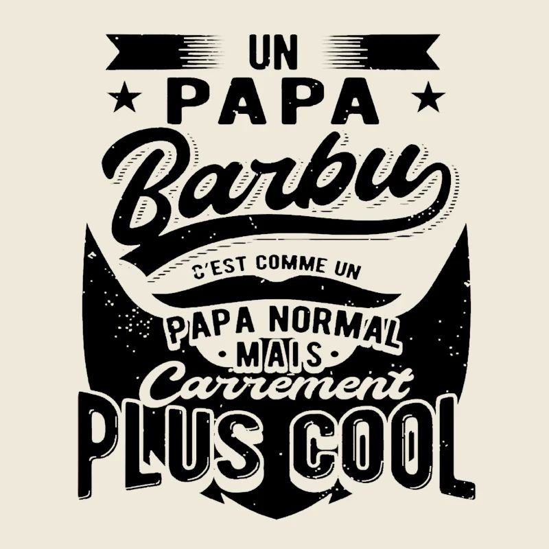 Je suis un papa barbu