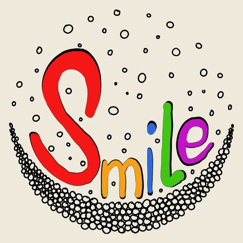 Sourire coloré
