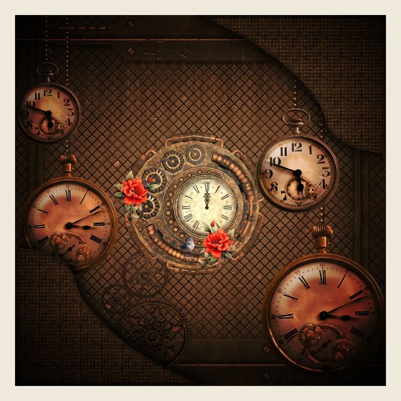 Wunderbare Steampunk-Uhr