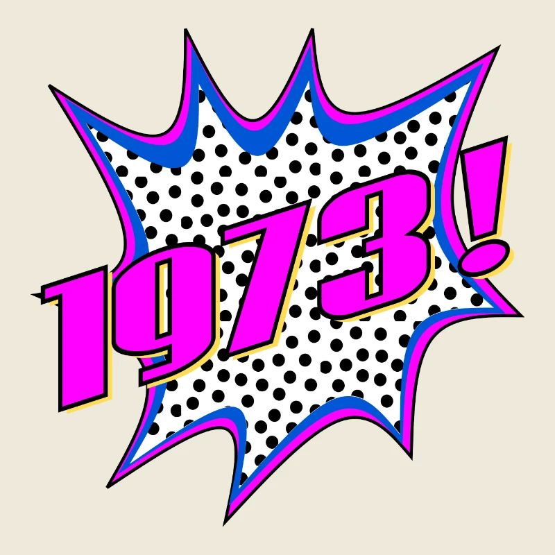LETTRAGE POPART ANNÉE 1973