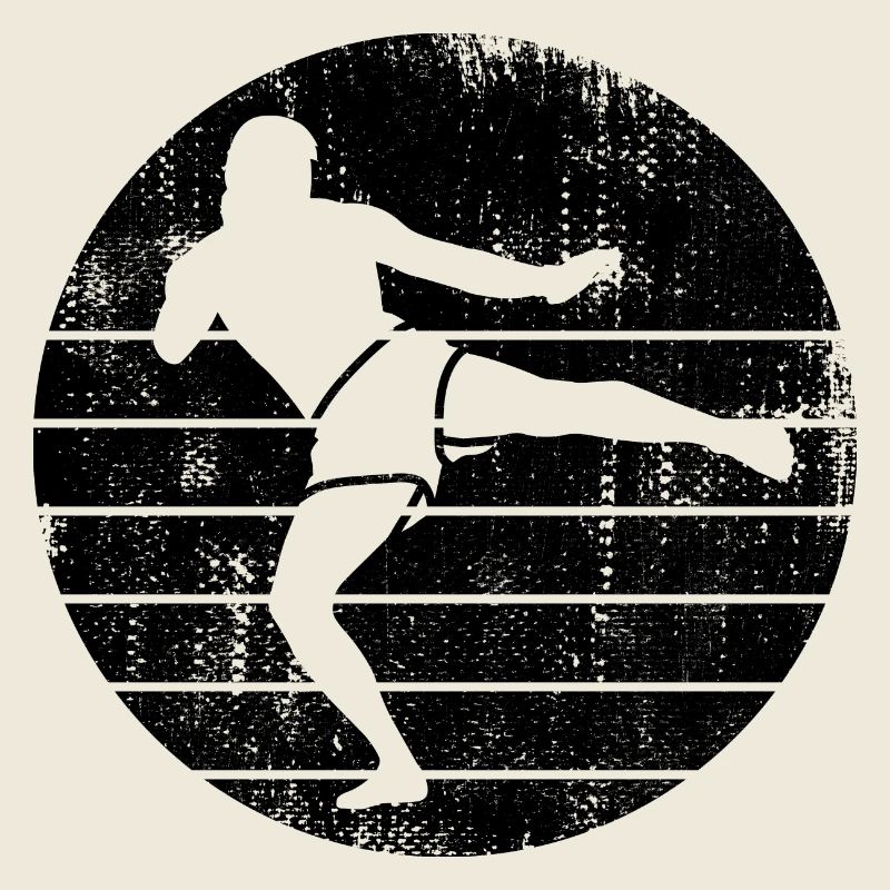 Funny kickboxer