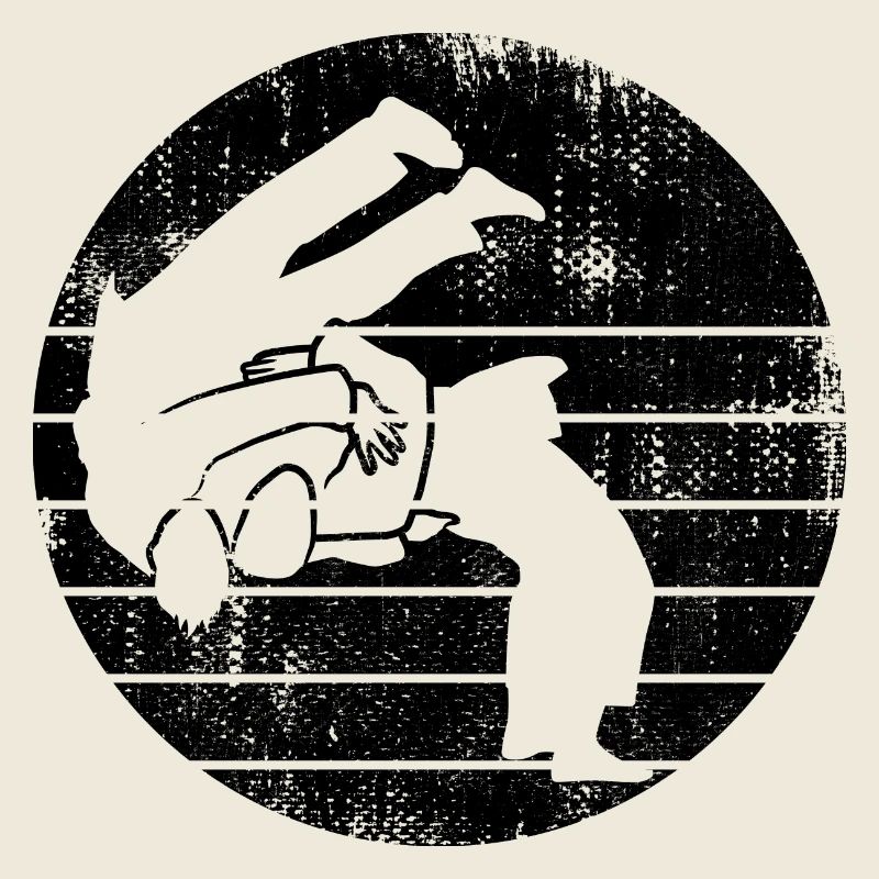 Combattants de judo