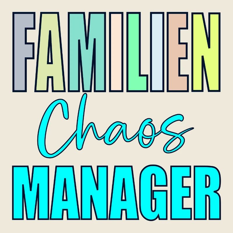 FAMILIENPAPA CHAOSSPRÜCHE VATER EHEMANN