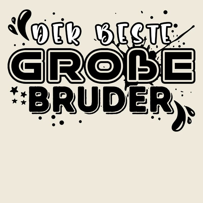 Cœur de frère Déclaration de Big Brother Frères et sœurs