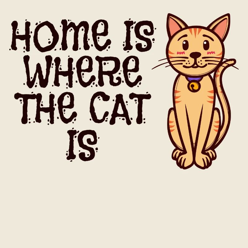 Katze Kuscheltier Haustiere Statement Heimtier