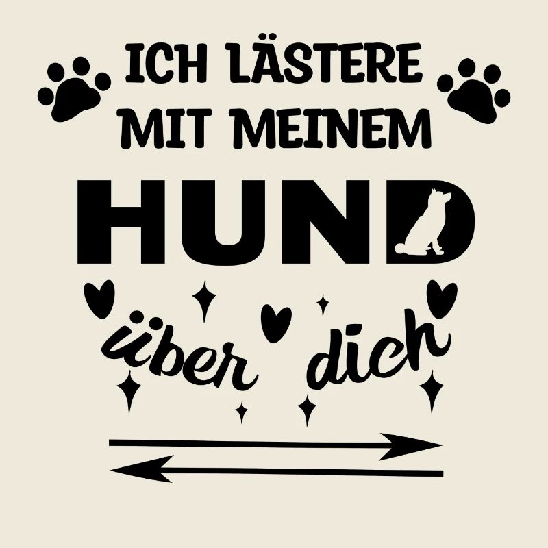 Haustiere Hund Statement Lieblingstier Knuddeltier