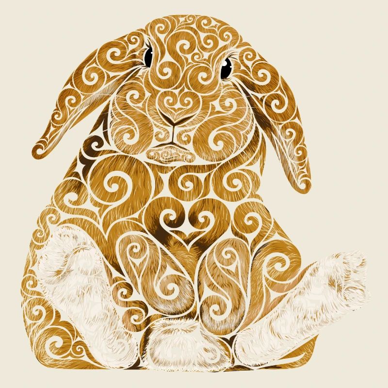 Swirly Häschen