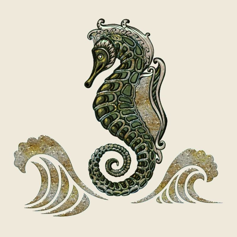 Cheval merveilleux et élégant