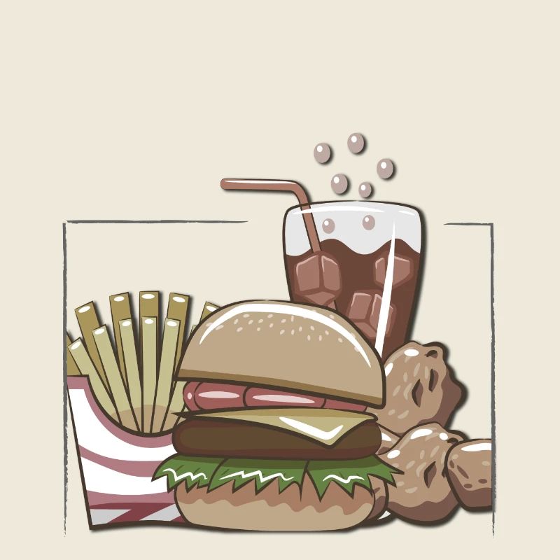 Fast food >> framed