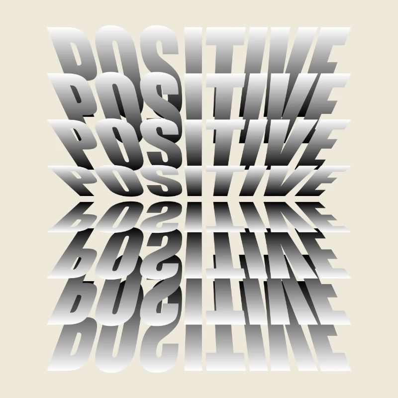 Positive Mindset Typo Mirror