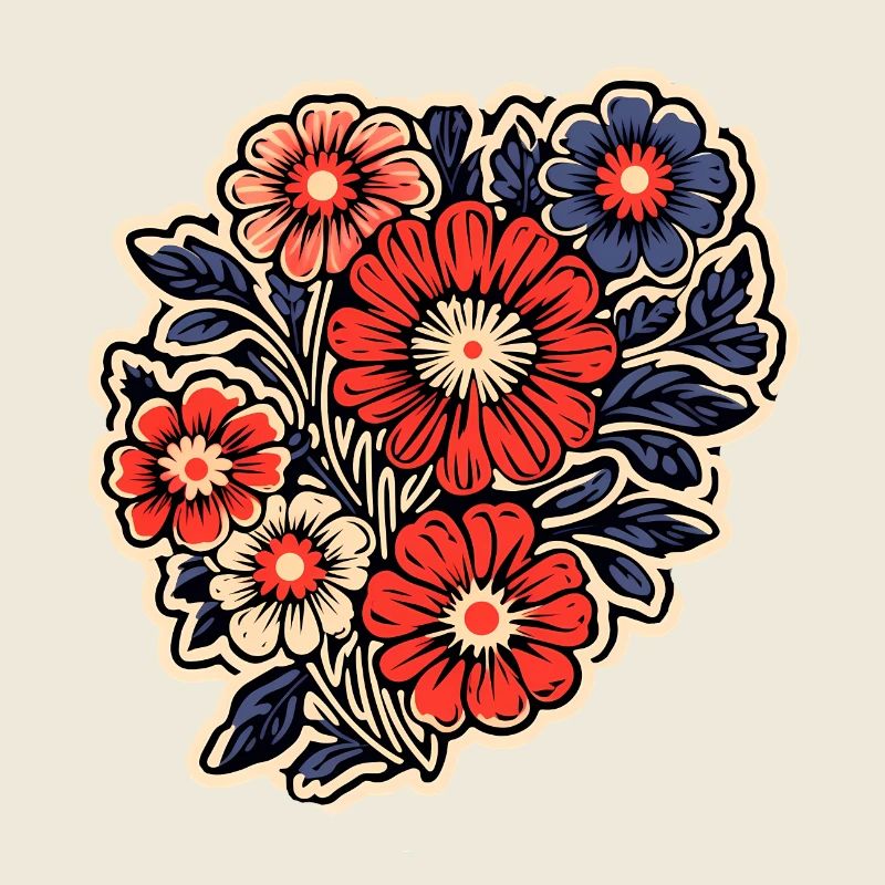 Magnifique Bouquet d’herbier Floral Boho