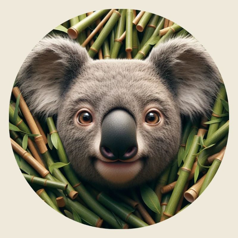 Koala in animation style