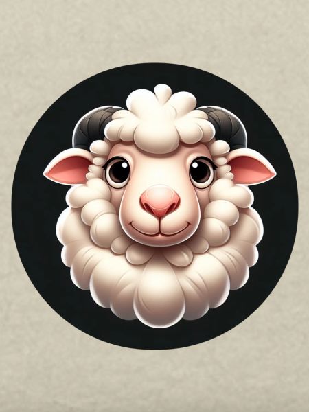 3D Graphic Sheep White