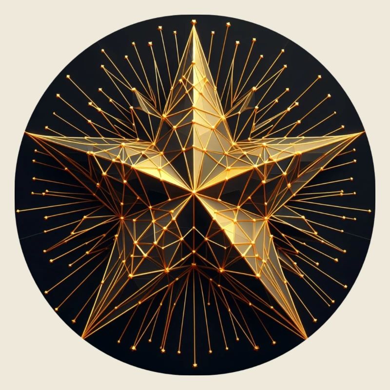 Polygon Stern gold